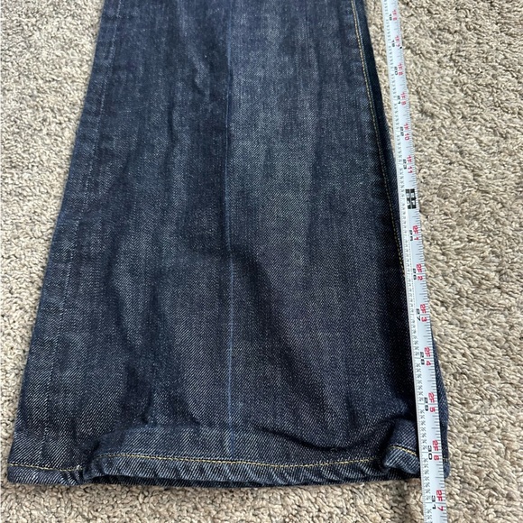 AG Adriano Goldschmied the club flare jeans 30 10 low rise Y2K dark wash 2000’s - Picture 11 of 12